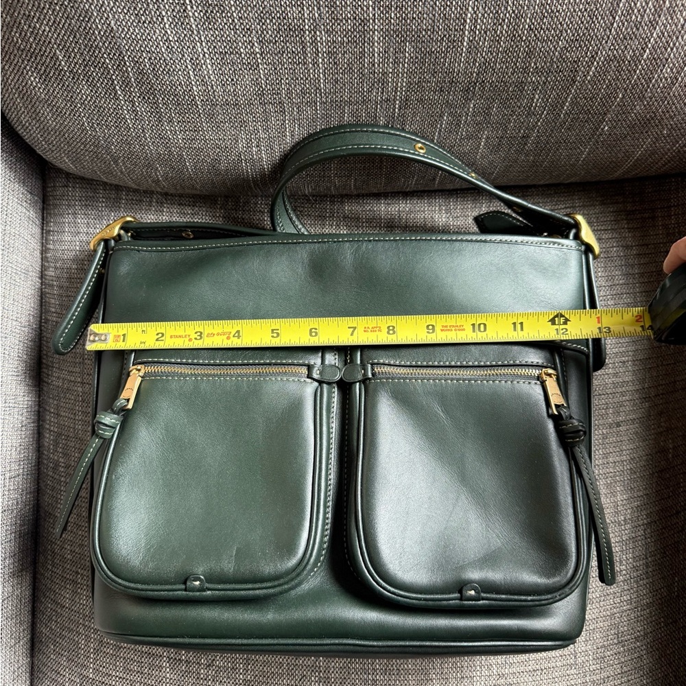 Coach Andie Bag in Glovetanned Leather in Amazon Green - Picture 12 of 13